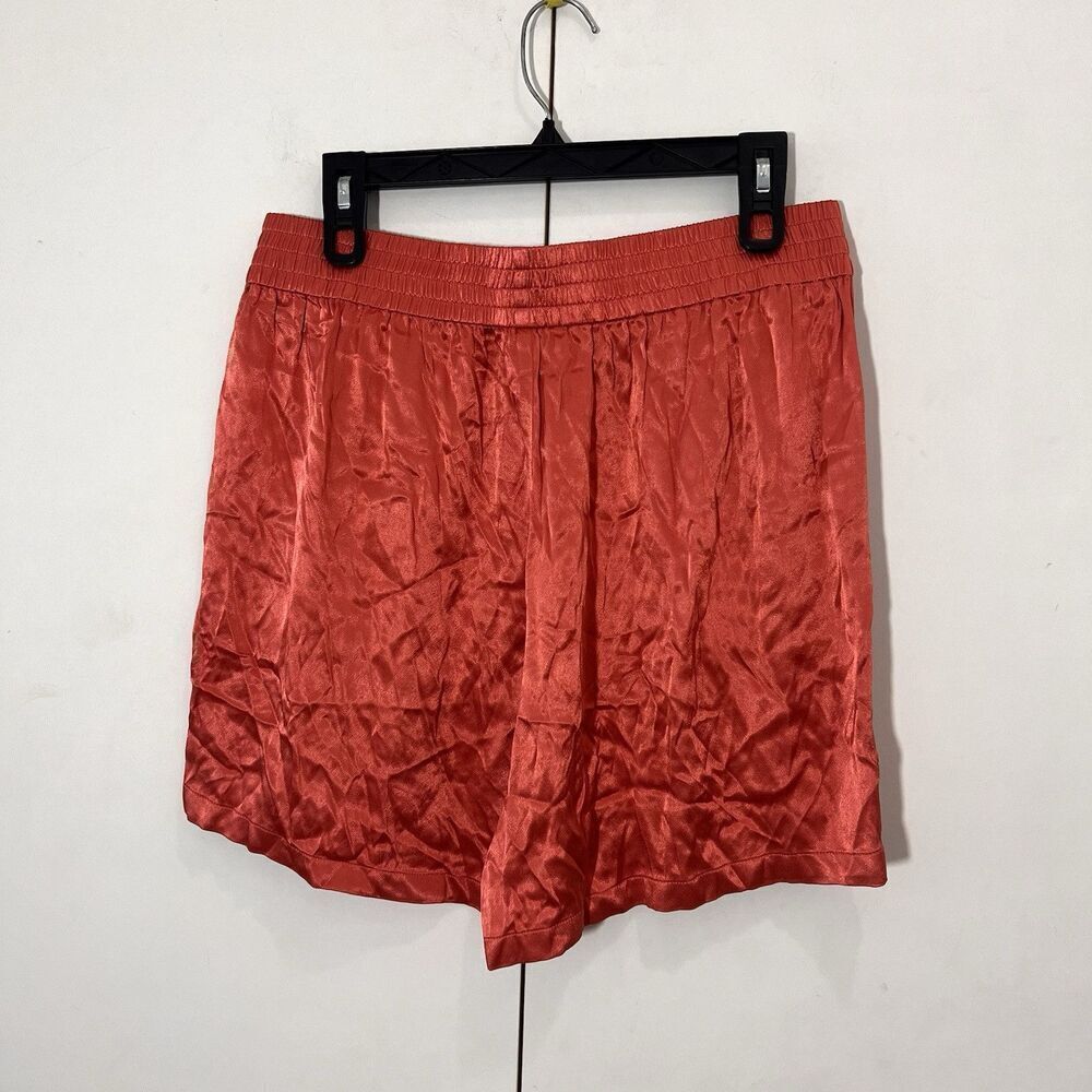 Closed Shorts Women’s Large‎ Satin Coral Vacation Comfort Pull On - Picture 2 of 6